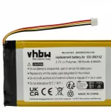 Billentyűzet - Logitech 533-000152, 533-000204 - 1500 mAh 3.7 V Li-polymer - Utángyártott - VHBW