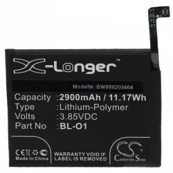   LG BL-O1, EAC64559001, EAC64619301 - 2900 mAh 3.85 V Li-polymer - Utángyártott telefon akku