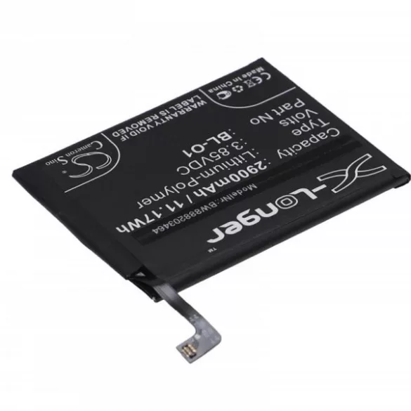 LG BL-O1, EAC64559001, EAC64619301 - 2900 mAh 3.85 V Li-polymer - Utángyártott telefon akku - VHBW