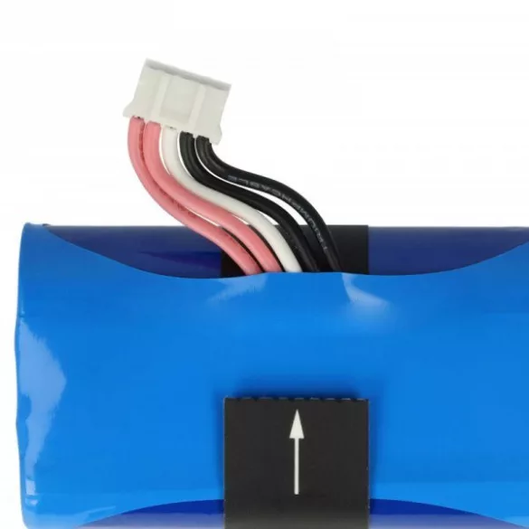 Ingenico LD18650D - 2600 mAh 7.4 V Li-Ion Utángyártott vonalkód olvasó akku - VHBW