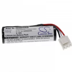   Card Reader Ingenico 296110884, 295006044, F26401964 - 2200 mAh 3.7 V Li-Ion - Utángyártott pos terminál akkumulátor