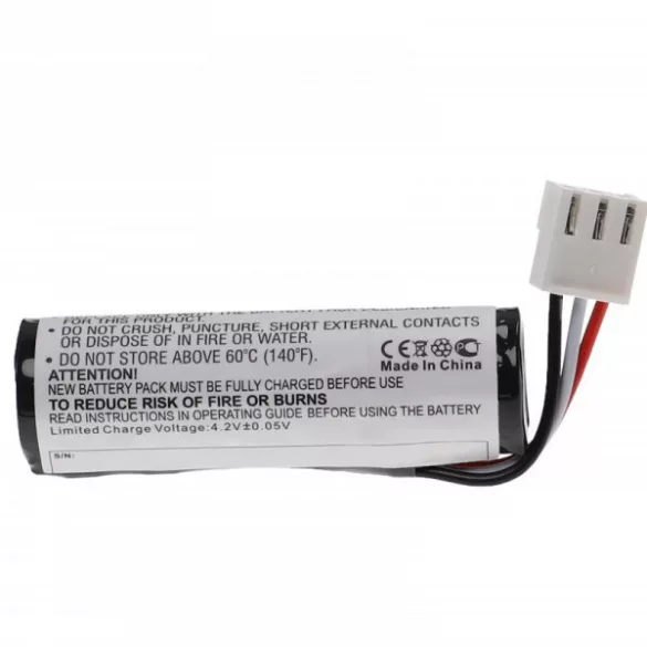 Card Reader Ingenico 296110884, 295006044, F26401964 - 2200 mAh 3.7 V Li-Ion - Utángyártott pos terminál akkumulátor - VHBW