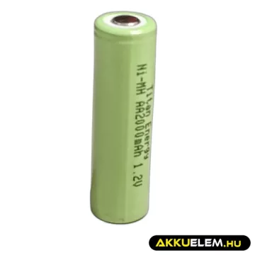 Ipari AA 2000mAh Ni-MH 1,2V nagyáramú akkumulátor