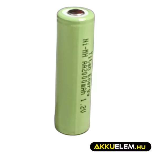 Ipari AA 2000mAh Ni-MH 1,2V nagyáramú akkumulátor