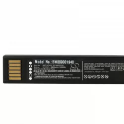   Honeywell 50148009-001, BAT-SCN05 - 2400 mAh 3.7 V Li-Ion Utángyártott vonalkód olvasó akku