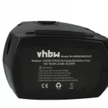 Szerszámgép akku Hilti SFB185, SFB180, SFB185, SFB180 - 2500 mAh, 18 V, NiMH - Utángyártott akku - VHBW