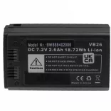 Godox VB26A, VB26 - 2600 mAh 7.2 V Li-Ion - Utángyártott vaku akkumulátor - VHBW