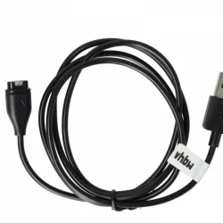   Töltőkábel Garmin 8013048 Garmin Fitness Tracker - USB A Kábel, 100cm, fekete - Utángyártott