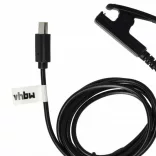 Töltőkábel Garmin 010-13289-00 for Garmin Fitness Tracker - USB C Kábel, 100cm, fekete - Utángyártott - VHBW