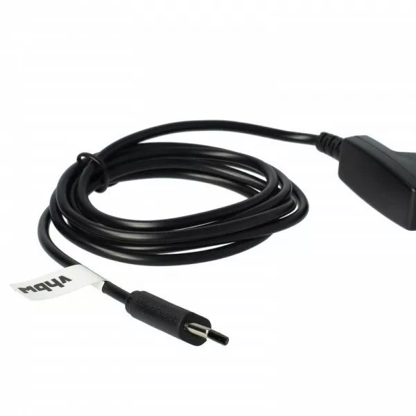 Töltőkábel Garmin 010-13289-00 for Garmin Fitness Tracker - USB C Kábel, 100cm, fekete - Utángyártott