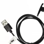 Töltőkábel Garmin 010-11029-19 for Garmin Fitness Tracker - Kábel, 100cm, fekete - Utángyártott - VHBW