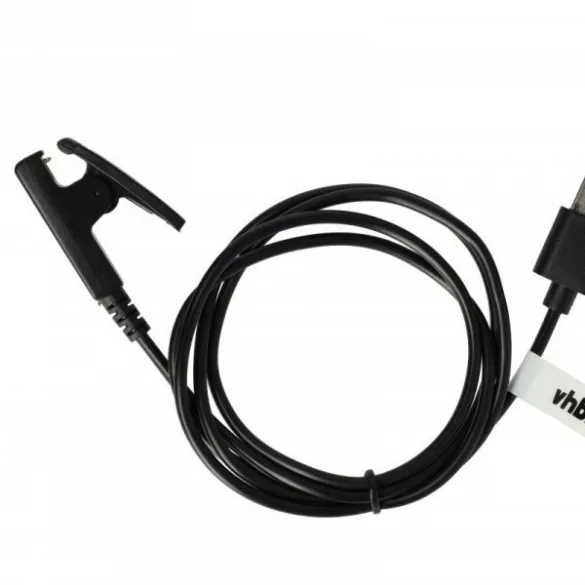 Töltőkábel Garmin 010-11029-19 for Garmin Fitness Tracker - Kábel, 100cm, fekete - Utángyártott - VHBW
