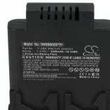 Thermal Imaging Camera Fluke 89K7310, TI-SBP, 2648343 - 6800 mAh 7.4 V Li-Ion - Utángyártott tablet akku - VHBW
