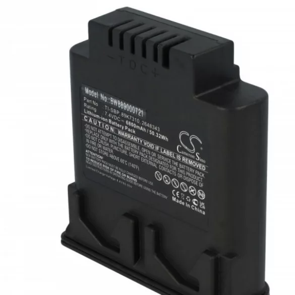 Thermal Imaging Camera Fluke 89K7310, TI-SBP, 2648343 - 6800 mAh 7.4 V Li-Ion - Utángyártott tablet akku - VHBW