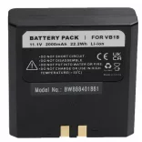 Flashpoint FPLFSMZLRB - 2000 mAh 11.1 V Li-Ion - Utángyártott vaku akkumulátor - VHBW