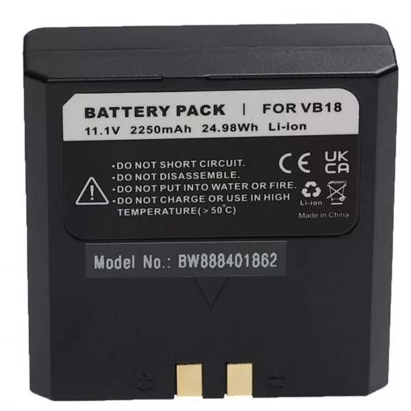   Flashpoint FPLFSMZLRB - 2250 mAh 11.1 V Li-Ion - Utángyártott vaku akkumulátor