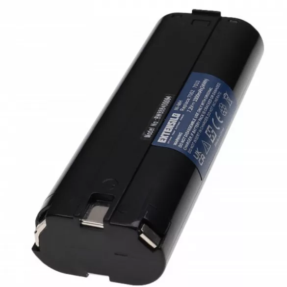 Szerszámgép akku Einhell 91011 - 3300 mAh, 7.2 V, NiMH - Utángyártott akku - VHBW