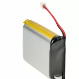 Kutya nyakörv Dogtra BP37P2400 - 2400 mAh 3.7 V Li-polymer - Utángyártott akku - VHBW