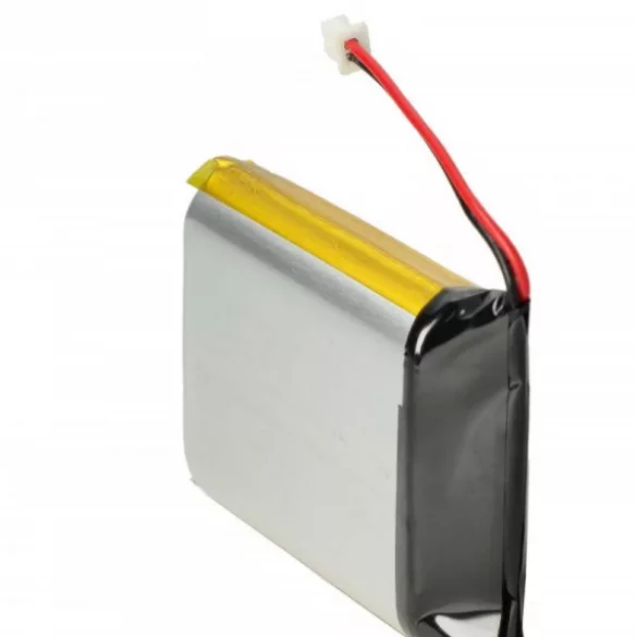Kutya nyakörv Dogtra BP37P2400 - 2400 mAh 3.7 V Li-polymer - Utángyártott akku - VHBW