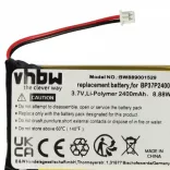 Kutya nyakörv Dogtra BP37P2400 - 2400 mAh 3.7 V Li-polymer - Utángyártott akku - VHBW