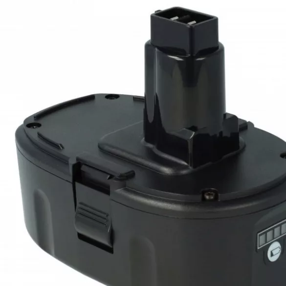 Szerszámgép akku Dewalt DE9039, DC9096, DC9099, DE9096, DE9095 - 3000 mAh, 18 V, Li-Ion - Utángyártott akku - VHBW