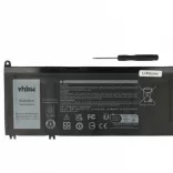 Dell 99NF2, 81PF3, 07FHHV, 7FHHV, 33YDH - 2300 mAh 15.2 V Li-polymer, fekete - Utángyártott notebook akku - VHBW