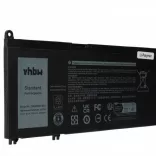 Dell 99NF2, 81PF3, 07FHHV, 7FHHV, 33YDH - 2300 mAh 15.2 V Li-polymer, fekete - Utángyártott notebook akku - VHBW