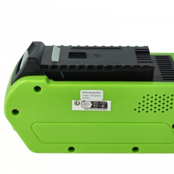 Szerszámgép akku Cramer 40V220, 40V110 - 5000 mAh, 40 V, Li-Ion - Utángyártott akku - VHBW