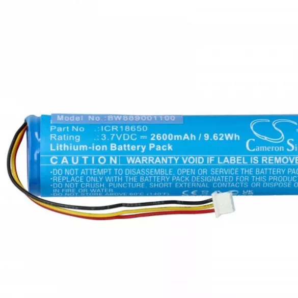 Billentyűzet - Corsair ICR18650 - 2600 mAh 3.7 V Li-Ion - Utángyártott - VHBW