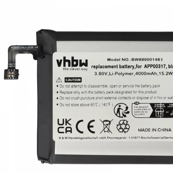 CAT / Caterpillar APP00317 - 4000 mAh 3.8 V Li-polymer - Utángyártott telefon akku
