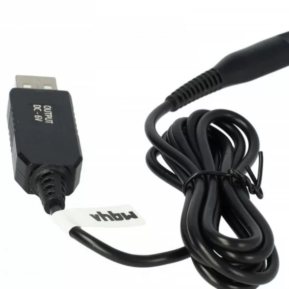 USB Töltőkábel Braun 491-5691, 81615618, 8161561, 81747675 for Braun borotva - 120 cm - Utángyártott - VHBW