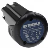 Szerszámgép akku Hitachi 9B12070R - 2500 mAh, 3.6 V, Li-Ion - Utángyártott akku - VHBW