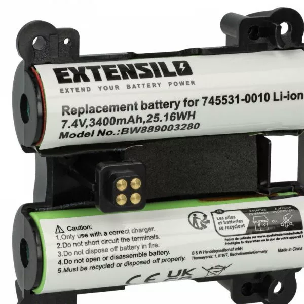 Bose 745531-0010 - Li-Ion 3400 mAh - Utángyártott hangszóró akku