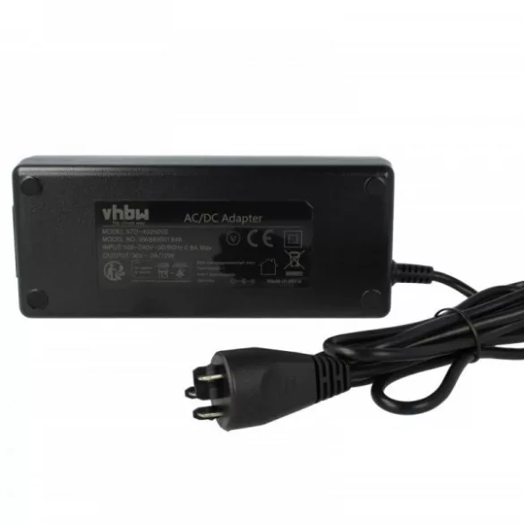 Bosch BCS220, 0 275 007 907 for Li-Ion elektromos kerékpár - 36 V 2.0 A - Utángyártott töltő - VHBW