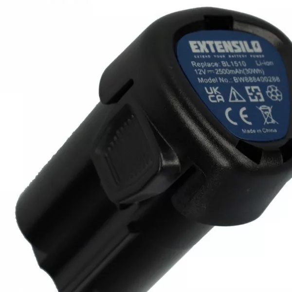 Szerszámgép akku Black & Decker BL1310, BL1110, BL1510, LB12 - 2500 mAh, 12 V, Li-Ion - Utángyártott akku