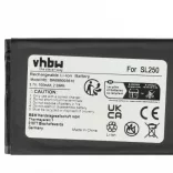 Bea-Fon SL250 - 700 mAh 3.7 V Li-Ion - utángyártott mobiltelefon akku - VHBW