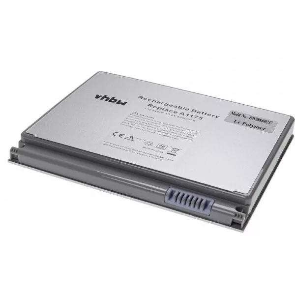 Apple A1175, MA348, MA348/A, MA348G/A, MA348J/A - 5200 mAh 10.8 V Li-polymer - Utángyártott notebook akku