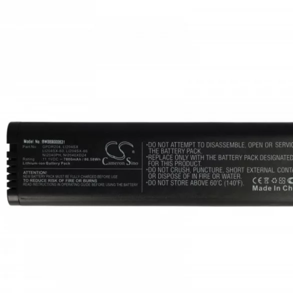 Akku wie GPDR204 für Anritsu MS2721A. 7800mAh, Li-Ion, 11.1V Utángyártott akku - VHBW