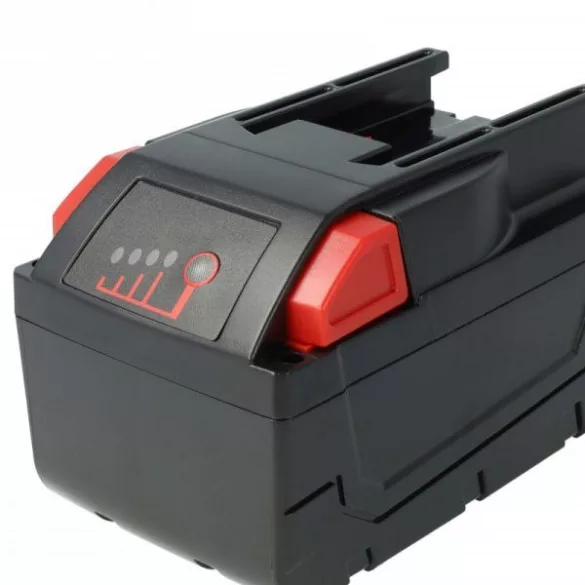 Szerszámgép akku AEG / Milwaukee 48-11-1830, 48-11-2830 - 5000 mAh, 28 V, Li-Ion - Utángyártott akku - VHBW