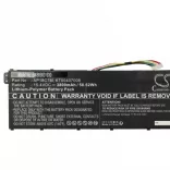 Acer KT00407008, AP18C7M - 3800 mAh 15.4 V Li-polymer, fekete - Utángyártott notebook akku - VHBW