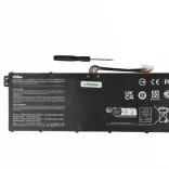 Acer AC14B7K - 3000 mAh 15.28 V Li-polymer, fekete - Utángyártott notebook akku - VHBW