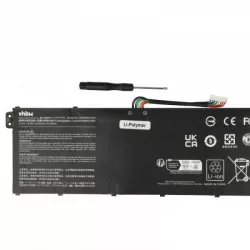   Acer AC14B7K - 3000 mAh 15.28 V Li-polymer, fekete - Utángyártott notebook akku