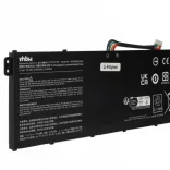 Acer AC14B7K - 3000 mAh 15.28 V Li-polymer, fekete - Utángyártott notebook akku - VHBW