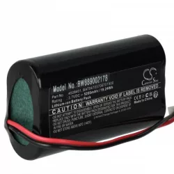   Asztali Lámpa BAT04703706701900, 4508401 - 5200 mAh 3.7 V Li-Ion - Utángyártott akku