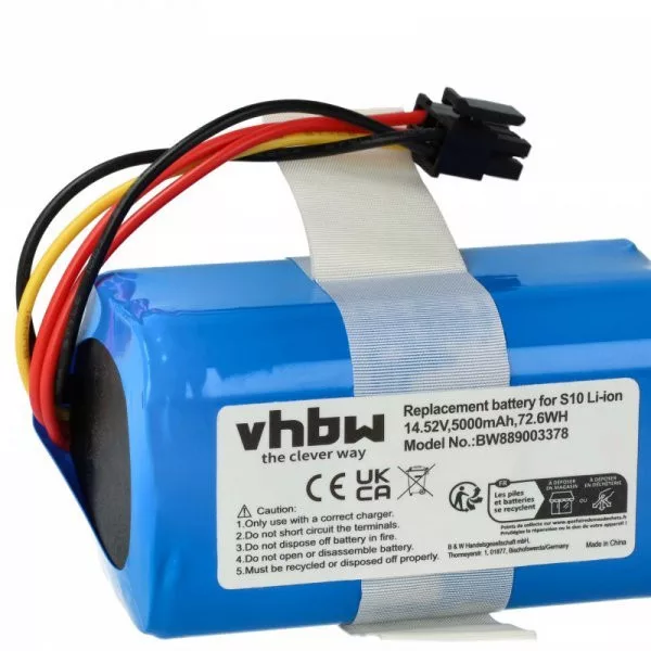 360 INR21700M50T-4S1P for 360 5000mAh, 14.52V, Li-Ion - Utángyártott porszívó akku 360 INR21700M50T-4S1P for 360 5000mAh, 14.52V, Li-Ion - Utángyártott porszívó akku