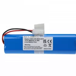   D004-ICR-26HE-4S1P- 360 2600mAh, 14.4V, Li-Ion - Utángyártott Utángyártott porszívó akku