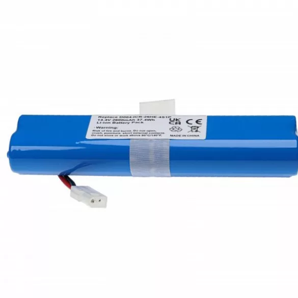 D004-ICR-26HE-4S1P- 360 2600mAh, 14.4V, Li-Ion - Utángyártott Utángyártott porszívó akku - VHBW
