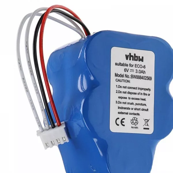 945-0005, 945-0006, 205-0001, 945-0024, LP43SC3300P5 for Hoover 3000mAh, 6V, NiMH - Utángyártott akku 945-0005, 945-0006, 205-0001, 945-0024, LP43SC3300P5 for Hoover 3000mAh, 6V, NiMH - Utángyártott akku