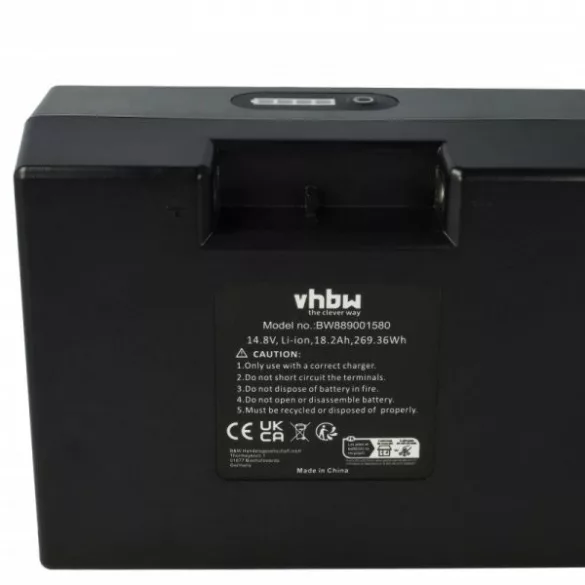 Elektromos golfkocsi 12V18Ah LiFePO4 Golf akku pakk - 18200mAh, 14.8V - Utángyártott akku - VHBW