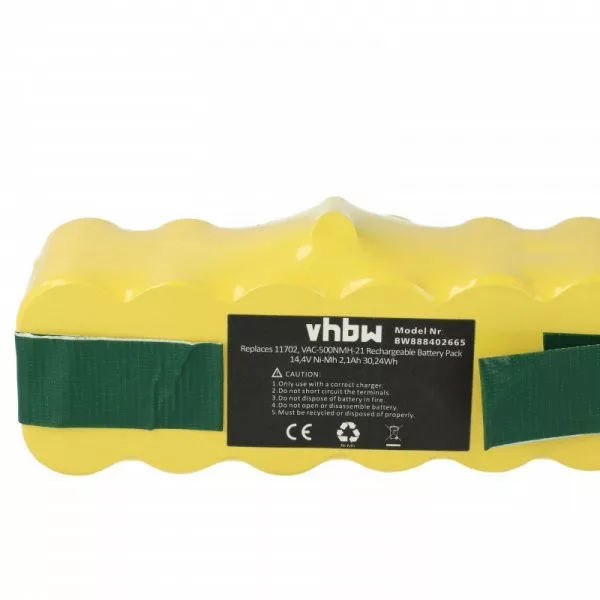 iRobot Roomba 500. 2100mAh, 14.4V, NiMH - Utángyártott akku iRobot Roomba 500. 2100mAh, 14.4V, NiMH - Utángyártott akku